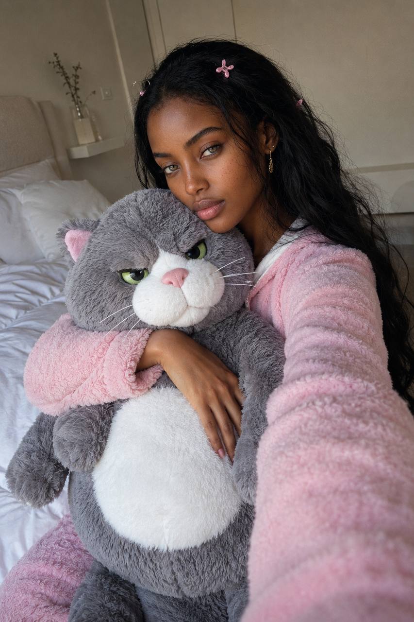 Tell me, can I be your kitty?🍓